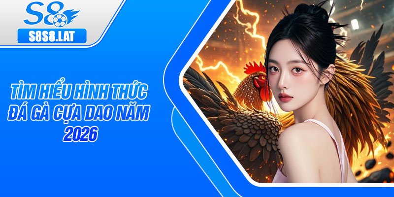 Tìm hiểu hình thức đá gà cựa dao năm 2026